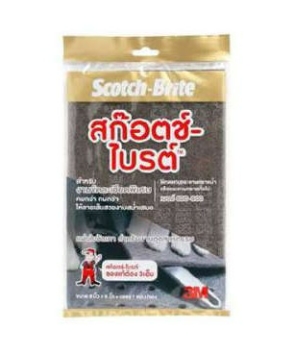 [1003136] สก็อตไบรท์ 6"x9" #600-800 7448 สีเทา 3M