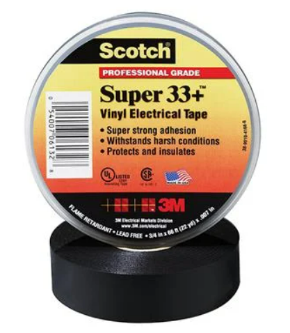 [1003194] เทปพันสายไฟ #33 (30ft) 3M