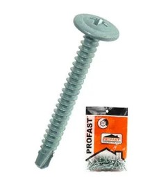 [1003411] สกรูปลายสว่าน(หัวบัทท่อน) 8x1.5 นิ้ว PROFAST