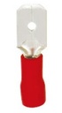 หางปลาเสียบแอร์ ผู้ MDD 1.25-250 สีแดง PEOPLE (QTY 10)