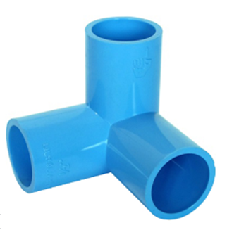 [1003826] สามทางตั้งฉาก PVC 1/2”