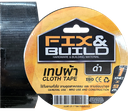 เทปผ้า ดำ 2"x9M FIX&BUILD+