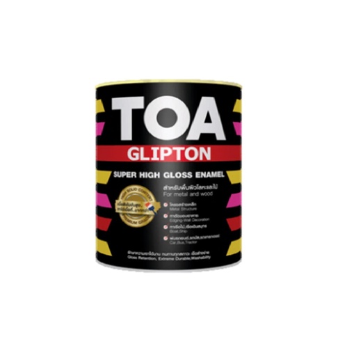 [1004389] สีเคลือบเงา กลิปตั้น 1/4กล. เบส #0RED TOA