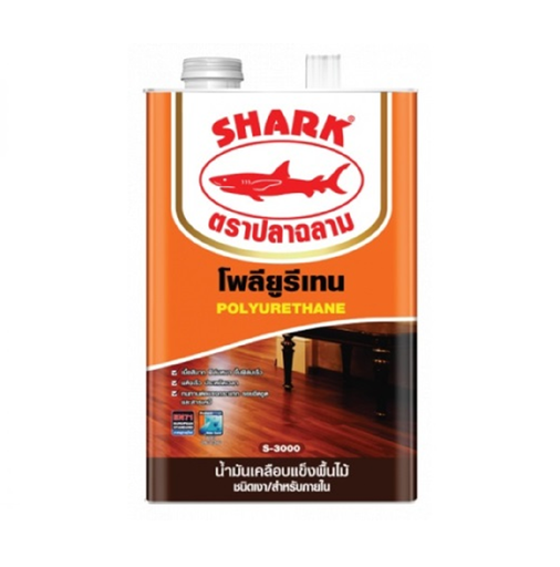 [1004470] โพลียูรีเทน 1K เงา ภายนอก 1กล. #S4000 ปลาฉลาม