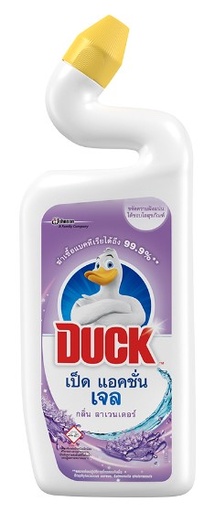 [1004540] น้ำยาขจัดคราบ 500มล กลิ่นลาเวนเดอร์ เป็ดแอคชั่นเจล