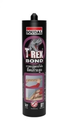 [1004745] กาวตะปู สูตรน้ำมัน 350g น้ำตาล SOUDAL