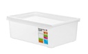 กล่องอเนกประสงค์ ซ้อนได้ 10.5L.No. 5122 สีขาว JCJ