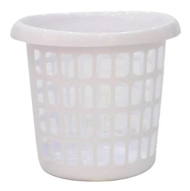 [1005049] ตะกร้าผ้า No.1134 สีขาว JCJ