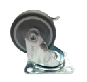 ล้อโพลี J11TJP038SB1 1.5" มีเบรคFIXTON+