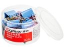 -คลิปหนีบกระดาษ 32mm B3633 คละสี COMIX+