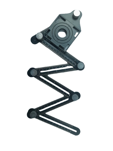 [1005336] ไม้บรรทัด อลู วัดมุม6ก้าน 8122-6 FIXTON+