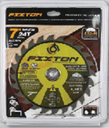 ใบเลื่อยวงเดือน 7"x60T แบบเรียบ FIXTON+