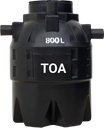 ถังบำบัดเกอะกรองไร้อากาศ 800L TOA