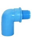 ข้องอPVC90องศาหนาเกลียวนอก1" มอก.