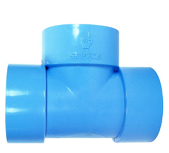 [1005861] สามทางPVCบาง3"