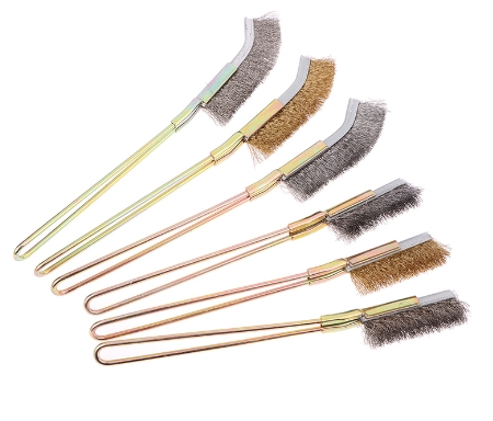 [1005907] แปรงลวดสแตนเลสมินิ ปลายตรง FIXTON+