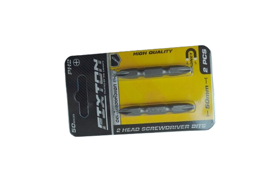 [1006373] ดอกไขควงลมแฉก PH2x50mm อย่างดี (PK2) FIXTON+