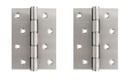 บานพับประตู สแตนเลส 4"x3" NO.444413 SS ISON (แพค 2 ชิ้น)
