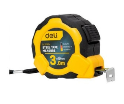 [1007139] ตลับเมตรล็อคAUTO 3mx16mm EDL3795Y DELI+