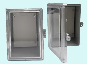 [1007246] ตู้Abcoฝาใส ขนาด 6"x8" A-CT608G สีเทา