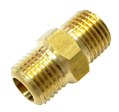 [1007318] นิปเปิ้ลทองเหลือง 3/8"