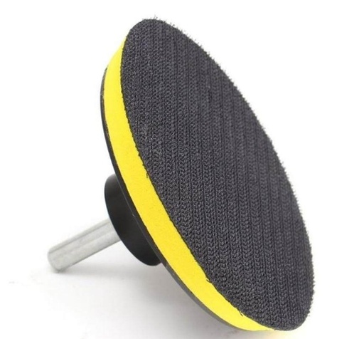 [1007433] จานรองกระดาษทราย 4" แกน 10 มิล