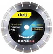 [1007514] ใบตัดเพชร 7" 180x22.2mm EDH-SQP180-E1 DELI+