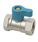 [1000123] บอลวาล์วมินิ 1/2" มม สีเขียว SANWA