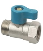 [1000125] บอลวาล์วมินิ 1/2" ผม สีเขียว SANWA