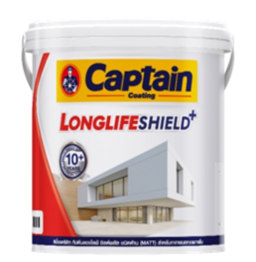 [1007713] สีน้ำลองไลฟ์ชิลด์พลัส ภายนอกด้าน 1 กล.เบส B กัปตัน