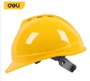 -หมวกนิรภัย 54-64mm EDL525021 สีเหลือง DELI+