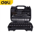 -ชุดไขควงและลูกบล็อค 46ชิ้น EDL1046 DELI+