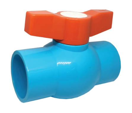 [1007842] บอลวาล์วพีวีซี 1.1/4" NNK สวม