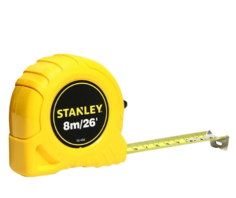 [1007857] ตลับเมตร PVC 8ม. (30-456) STANLEY