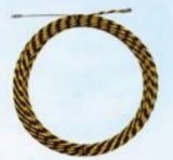 [1008083] ฟิชเทปไนล่อนเหลืองดำ (เปลือย) BY-30M. Y-PULL