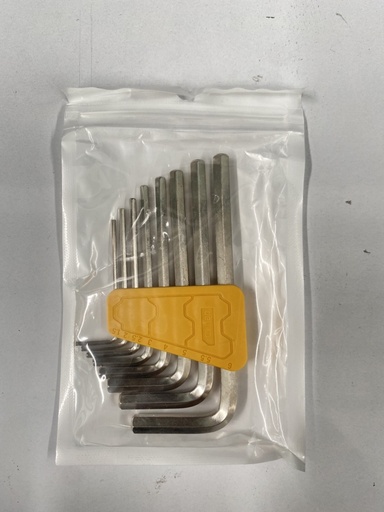 [1008118] ประแจหกเหลี่ยม 8ตัวชุด EDL230008 DELI+