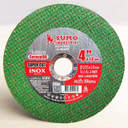 ใบตัด 4"x1.0x16mm ใย 2 ชั้น SUPER CUT เขียว SUMO