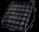 กล่องอะคริลิค ยาว 6 ชั้น 30 ช่อง
