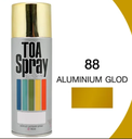 ทีโอเอ สเปรย์ อเนกประสงค์ #088 400cc ALUMINIUM GOLD TOA