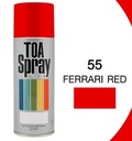 ทีโอเอ สเปรย์ อเนกประสงค์ #055 400cc FERRARI RED TOA