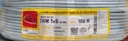 สายไฟเดี่ยว THW 1x6 100m. เทา TUW