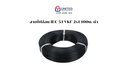 สายไฟอ่อน IEC 53 VKF 2x1 100ม. ดำ UNITED