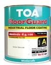 ทีโอเอ HVG ฟลอร์การ์ด พียู 100 ส่วนเอ RAL #7040 Window Grey 1กล. TOA