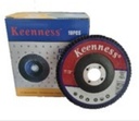 จานผ้าทรายเรียงซ้อน หลังแข็ง 4'' A100 KEENNESS