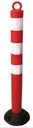 เสาจราจรฐานยึด 120cm แถบ SAVE&PRO