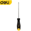 ไขควงปากแฉก PH2x38mm Cr-v EDL626038 ด้ามธรรมดา DELI+