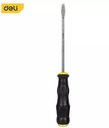 ไขควงปากแบน 6x150mm Cr-v EDL6270061 ด้ามทะลุ DELI+