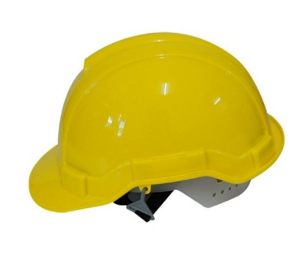หมวกนิรภัย HDPE ปรับเลื่อน มอก. SC-03RHDPE-YL สีเหลือง