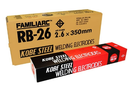 ลวดเชื่อมไฟฟ้า 2.6มม. (แพค2Kg.) RB26 KOBE