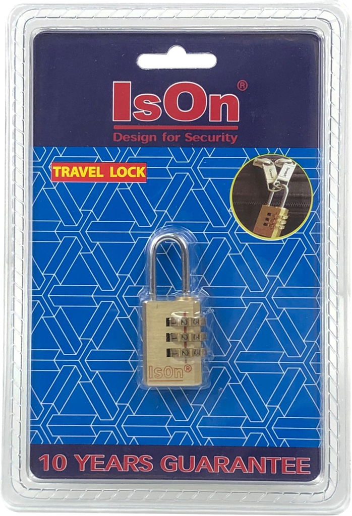 กุญแจระบบล็อครหัส NO.AR 322B ISON